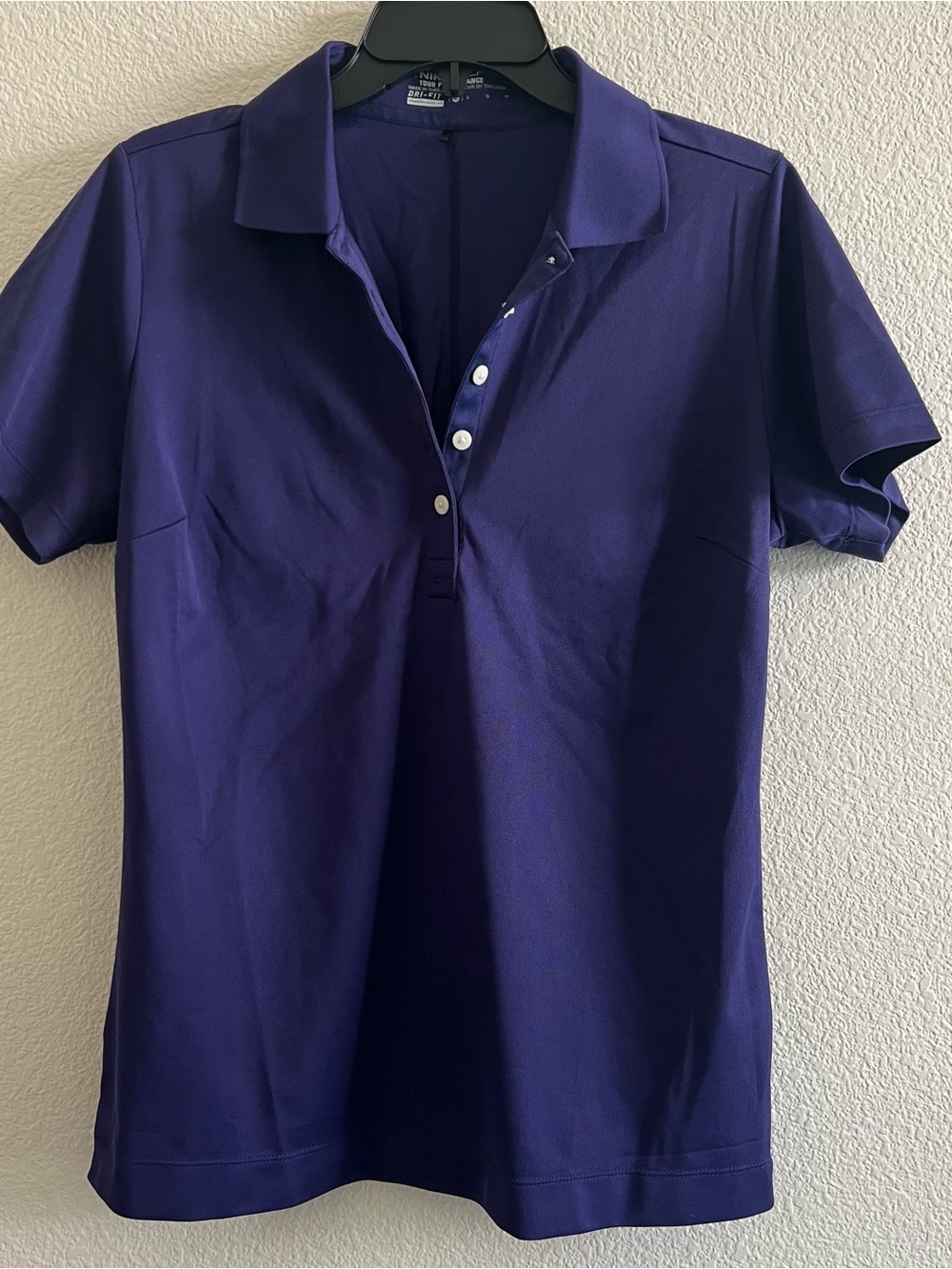 Nike Golf Dri-FIT Deep Purple Performance Polo